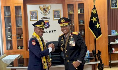 Konsul-Timor-Leste-di-Kupang-Hadiri-HUT-Bhayangkara,-Tunjukkan-Diplomasi-Kedekatan-Kultural