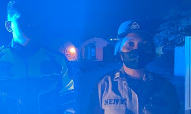 Polri-untuk-Masyarakat:-Polres-Flotim-Imbau-Warga-Tetap-Waspada-Usai-Dua-Kali-Letusan-Gunung-Lewotobi