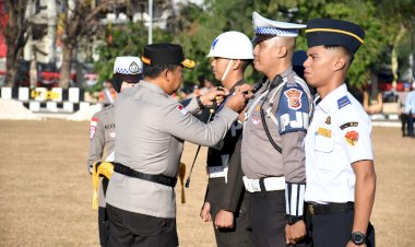 Polda-NTT-Gelar-Apel-Operasi-Patuh-Turangga-2025,-Dorong-Budaya-Tertib-Lalu-Lintas-Menuju-Indonesia-Emas