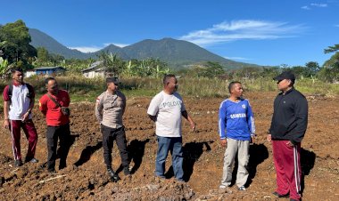Polres-Manggarai-Tinjau-Lahan-Penanaman-Jagung-Serentak-Dukung-Program-Ketahanan-Pangan