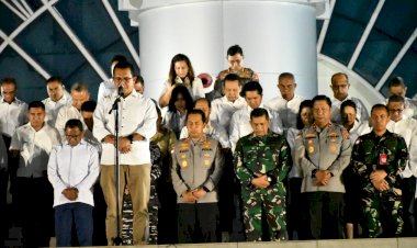 Kapolda-NTT-Ikuti-Doa-Bersama-di-Halaman-Kantor-Gubernur,-Tegaskan-Komitmen-Jaga-Kedamaian