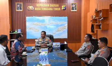 Kapolda-NTT-Terima-Kunjungan-Kakanwil-Ditjen-Perbendaharaan,-Bahas-Sinergi-Keuangan-dan-Stabilitas-Daerah