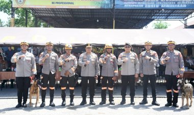 Polda-NTT-Terima-Dua-Satwa-K9-Spesialis-SAR,-Kapolda:-Perkuat-Respons-Bencana