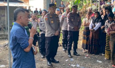 Kapolres-Ende-Hadiri-Pemakaman-Korban-Dugaan-Penganiayaan-Oknum-Anggota,-Sampaikan-Duka-dan-Komitmen-Tegakkan-Hukum