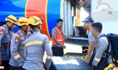 Polri-Kembali-Kirim-3,8-Ton-Logistik-Operasional-pada-Hari-Ketiga-Pengiriman,-Termasuk-Perlengkapan-K9-dan-Tenda-Taktis
