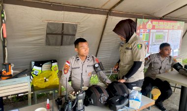 Pelayanan-Ops-Lilin,-Bidokkes-Polda-NTT-Cek-Kesehatan-Personel-Pengamanan-Natal