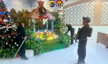 Operasi-Lilin-Turangga-2025:-Polda-NTT-Sterilisasi-Gereja-Demi-Keamanan-dan-Kekhusyukan-Ibadah-Natal