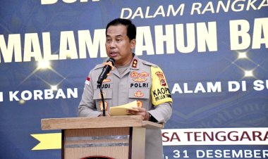 Kapolda-NTT-Pimpin-Doa-Lintas-Agama-Sambut-Malam-Tahun-Baru-2026,-Wujud-Empati-bagi-Korban-Bencana-di-Sumut-dan-Aceh