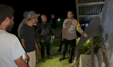Kapolres-TTS-Turun-Langsung-Tangani-Tragedi-Robohnya-Bangunan-SD-Oepula,-Satu-Siswa-Meninggal-Dunia