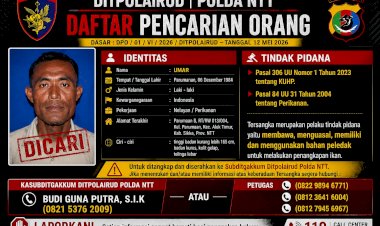 Ditpolairud-Polda-NTT-Terbitkan-DPO-Pelaku-Bom-Ikan,-Masyarakat-Diminta-Jangan-Lindungi-Pelaku