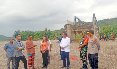 Kapolda-NTT-Dampingi-Wapres-RI-Tinjau-Infrastruktur-di-Amfoang,-Bukti-Negara-Hadir-untuk-Masyarakat-Perbatasan
