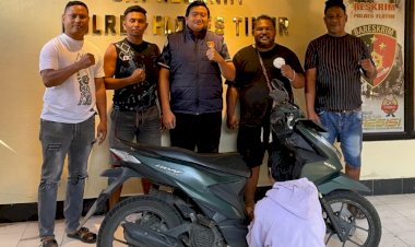 Polres-Flores-Timur-Buktikan-Komitmen-Jaga-Kamtibmas,-Kasus-Curanmor-Terungkap-dalam-Sehari