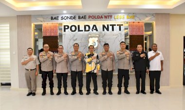 Kapolda-NTT-Terima-Tim-Puslitbang-Polri,-Teliti-Optimalisasi-Almatsus-Dalmas-dan-Peran-Polri-dalam-Ketahanan-Pangan