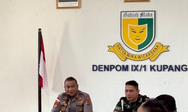 TNI-Polri-Tetap-Solid,-Kapolda-NTT-dan-Pangdam-IX/Udayana-Kompak-Selesaikan-Kesalahpahaman-di-Labuan-Bajo