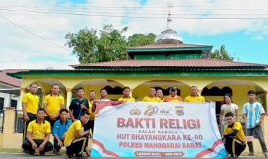 Sambut-Hari-Bhayangkara-ke-80,-Polres-Manggarai-Barat-Perkuat-Toleransi-Lewat-Bakti-Religi-Lintas-Agama