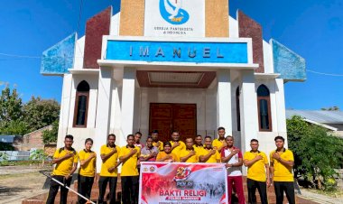 Sambut-HUT-Bhayangkara-Ke-80,-Polres-Nagekeo-Gelar-Bakti-Religi-di-Masjid-dan-Gereja-sebagai-Wujud-Pengabdian-untuk-Masyarakat