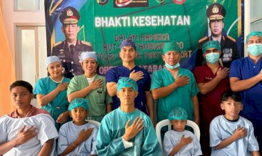 Polda-NTT-Penuh-Kasih,-Biddokkes-Hadirkan-Layanan-Kesehatan-Gratis-Sambut-Hari-Bhayangkara-ke-80