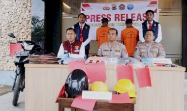 Polres-TTS-Ungkap-Pencurian-Kabel-PLN,-Dua-Pelaku-Diamankan;-Polda-NTT-Tegaskan-Lindungi-Aset-Publik