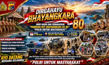 Polda-NTT-Ajak-Masyarakat-Meriahkan-Pameran-HUT-ke-80-Bhayangkara-di-Kupang