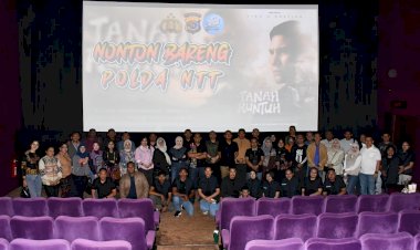 Kapolda-NTT-Ajak-PJU-dan-Anggota-Nobar-Film-Inspiratif,-Tanamkan-Nilai-Kemanusiaan-dan-Pengabdian-Polri