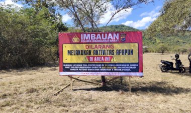 Cegah-Bentrokan-Susulan,-Polres-Manggarai-Barat-Larang-Warga-Rareng-dan-Mbehal-Beraktivitas-di-Lahan-Sengketa