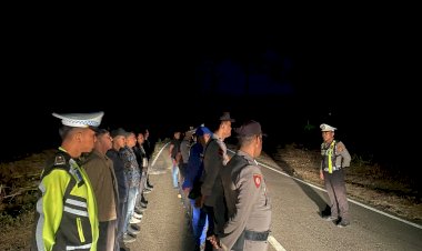 Patroli-dan-Cipta-Kondisi-Polres-Manggarai-Barat-Pastikan-Situasi-Pasca-Konflik-Ulayat-Rareng-Mbehal-Tetap-Kondusif