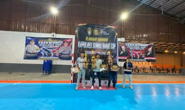 281-Atlet-Meriahkan-Taekwondo-Kapolres-Sumba-Barat-Cup-2026,-Ajang-Cetak-Bibit-Atlet-Muda