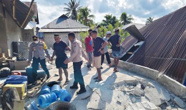 Polri-Hadir-di-Tengah-Duka-Gempa-M-7,7-Manggarai-Timur,-Tiga-Korban-Meninggal-Dunia,-Polda-NTT-Perkuat-Penanganan-dan-Pendataan