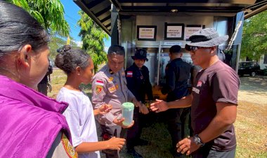 Kapolda-NTT-Kerahkan-Water-Treatment,-Pastikan-Korban-Gempa-Mbay-Mendapat-Akses-Air-Bersih