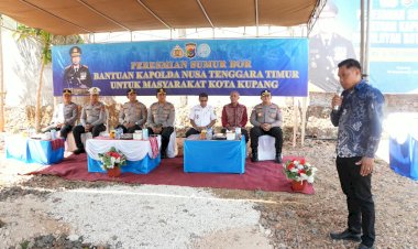 Warga-Kelurahan-Belo-Rasakan-Manfaat-Nyata-Sumur-Bor-Bantuan-Polda-NTT,-Pengeluaran-Bulanan-Air-Bersih-Anjlok-Signifikan
