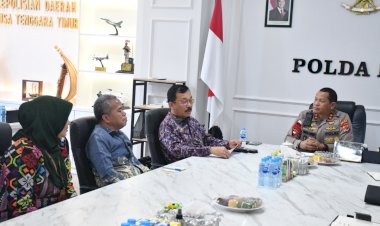 Kapolda-NTT-Terima-Audiensi-Irjen-Kementerian-P2MI,-Perkuat-Sinergi-Pelindungan-Pekerja-Migran-Indonesia