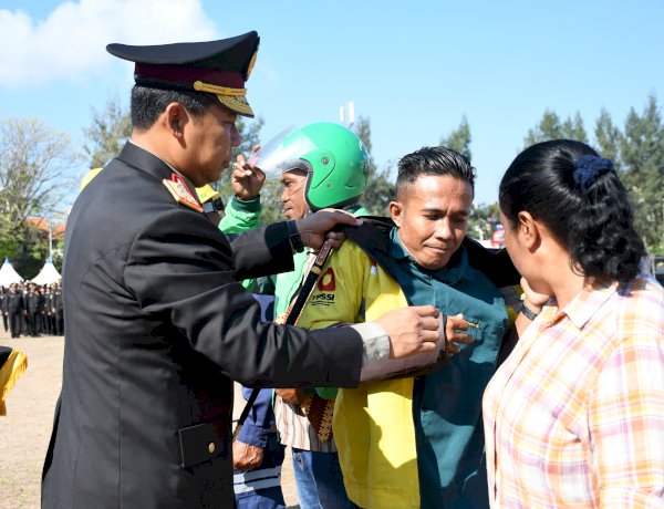 Apel Kebangsaan Polda NTT: Ojol dan Buruh Kompak Jaga Persatuan, Tolak Intoleransi dan Radikalisme