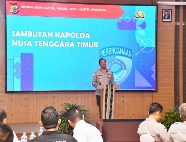 Wakapolda NTT Buka Rakernis Perbaikan Dokumen Anggaran dan Penyusunan RKA T.A. 2027: Dorong Transparansi dan Akuntabilitas Perencanaan