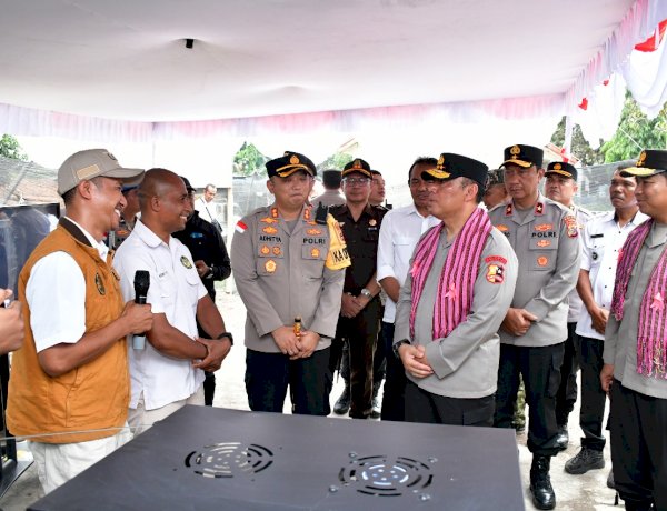 Early Warning System yang Diresmikan Wakapolri di Flotim, Jadi Solusi Komunikasi Saat Krisis Erupsi