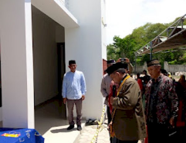 Revitalisasi Masjid Joko Agung Purnomo di Nampar Sepang, Perkuat Harmoni Lintas Iman di Manggarai Timur