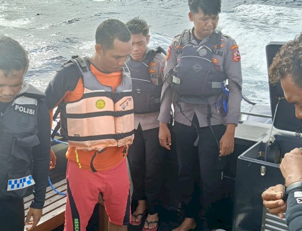 Polda NTT Lanjutkan Pencarian Hari Kedua Korban Tenggelamnya KM Putri Sakinah di Selat Padar