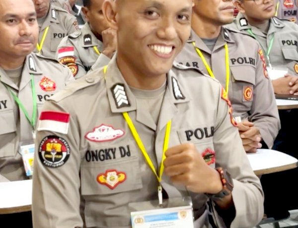 Bripka Ongky Djami Personel Humas Polresta Kupang Kota Raih Peringkat 2 Seleksi SIP 55 dan 56 Tahun 2026