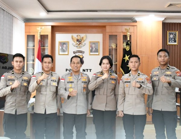 Kapolda NTT Sambut Hangat Perwira Remaja Lulusan Akpol, Siap Mengabdi di Bumi Flobamora