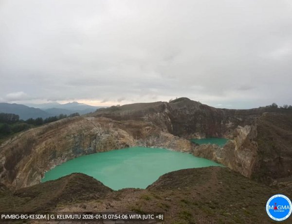 Polda NTT Imbau Masyarakat Waspada, Aktivitas Gunung Kelimutu Masih Normal