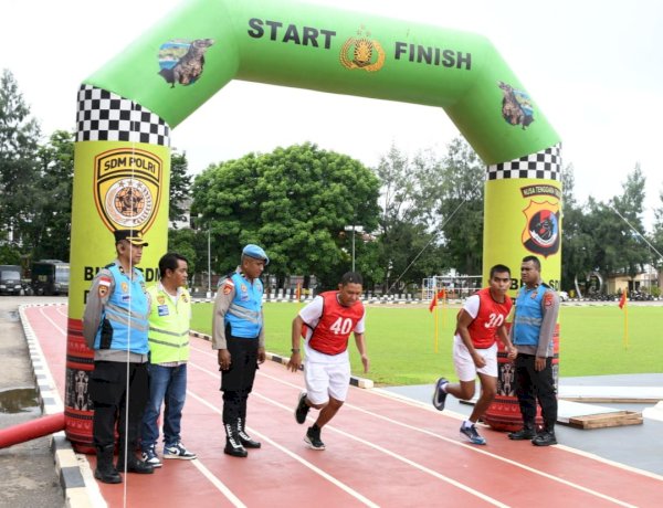 Seleksi Makin Ketat, Tersisa Dua Peserta Jalani Tes Kesamaptaan Jasmani SIPSS TA 2026 di Polda NTT