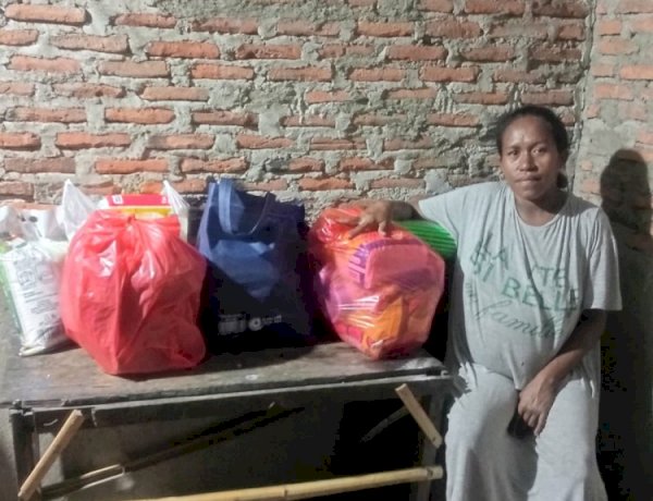 Sentuhan Kemanusiaan Polwan Sikka: AIPTU Veronika Kolidin Ringankan Beban Ibu Hamil