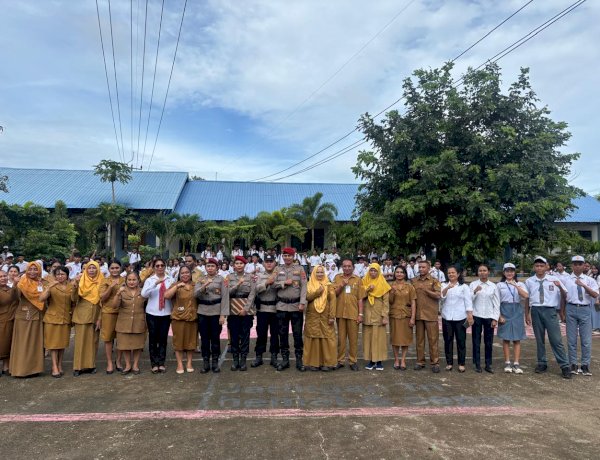 Polisi Hadir di SMAN 8 Kupang, Sampaikan Pesan Kamtibmas dan Cegah Kekerasan terhadap Perempuan dan Anak