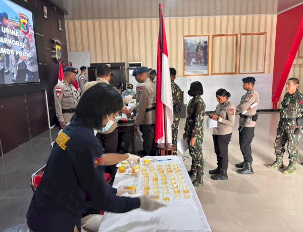 Tes Urin Mendadak di Sat Brimob, 237 Personel Dinyatakan Negatif Narkoba