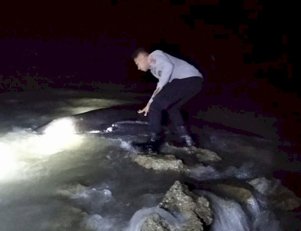 Gerak Cepat Polres Rote Ndao Evakuasi Paus Pilot Terjebak di Perairan Dangkal, Enam Ekor Berhasil Diselamatkan