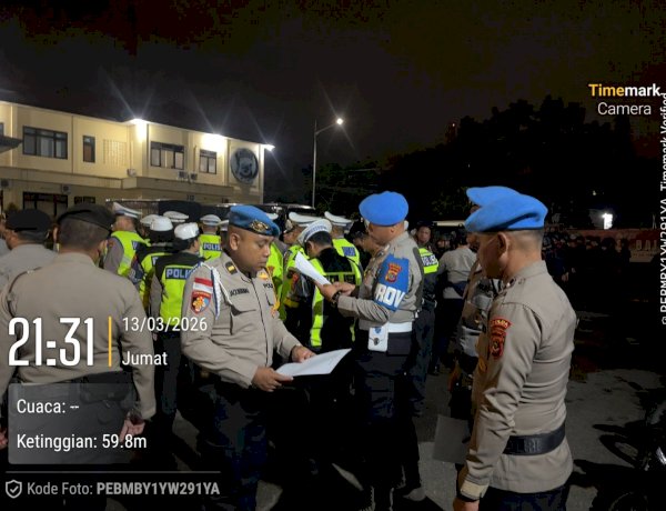 Subsatgas Propam Ops Ketupat Turangga 2026 Cek Kehadiran Personel di Sejumlah Pos Pengamanan Kota Kupang