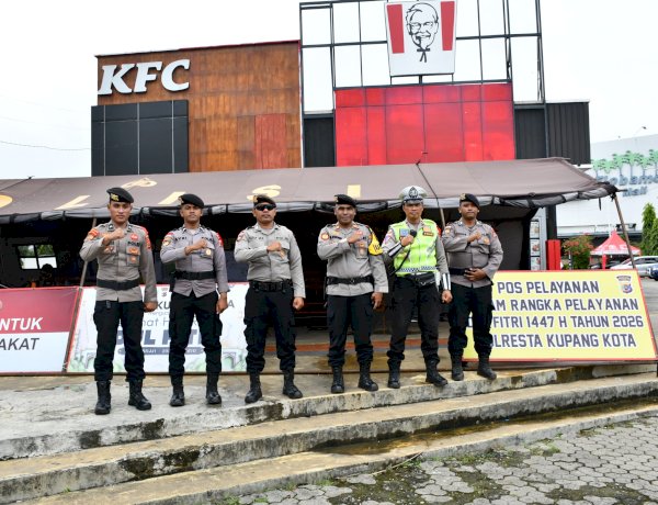 Ops Ketupat Turangga 2026 Polda NTT: Pos Pam, Pos Yan dan Pos Terpadu Siap Melayani Masyarakat