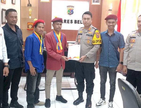 Kapolres Belu Terima Audiensi PMKRI, Tegaskan Komitmen Tangani Kasus Pengeroyokan Secara Profesional