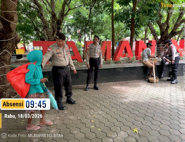 Subsatgas PAM Obvit dan Jalur Ops Ketupat Turangga 2026 Intensifkan Patroli di Kota Kupang