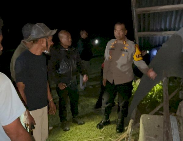 Kapolres TTS Turun Langsung Tangani Tragedi Robohnya Bangunan SD Oepula, Satu Siswa Meninggal Dunia