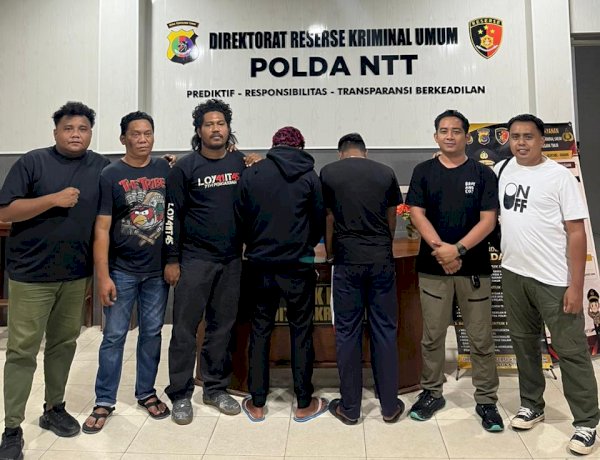 Resmob  Ditreskrimum Polda NTT Amankan Terduga Calo Tiket Pelni di Pelabuhan Tenau Kupang